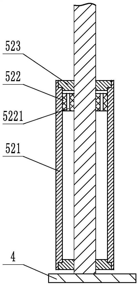 A stacking device for stationery production equipment