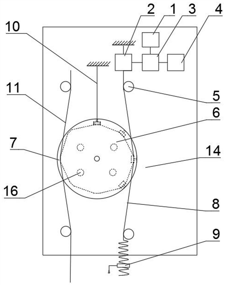 Aviation steel cable tension accurate measurement device