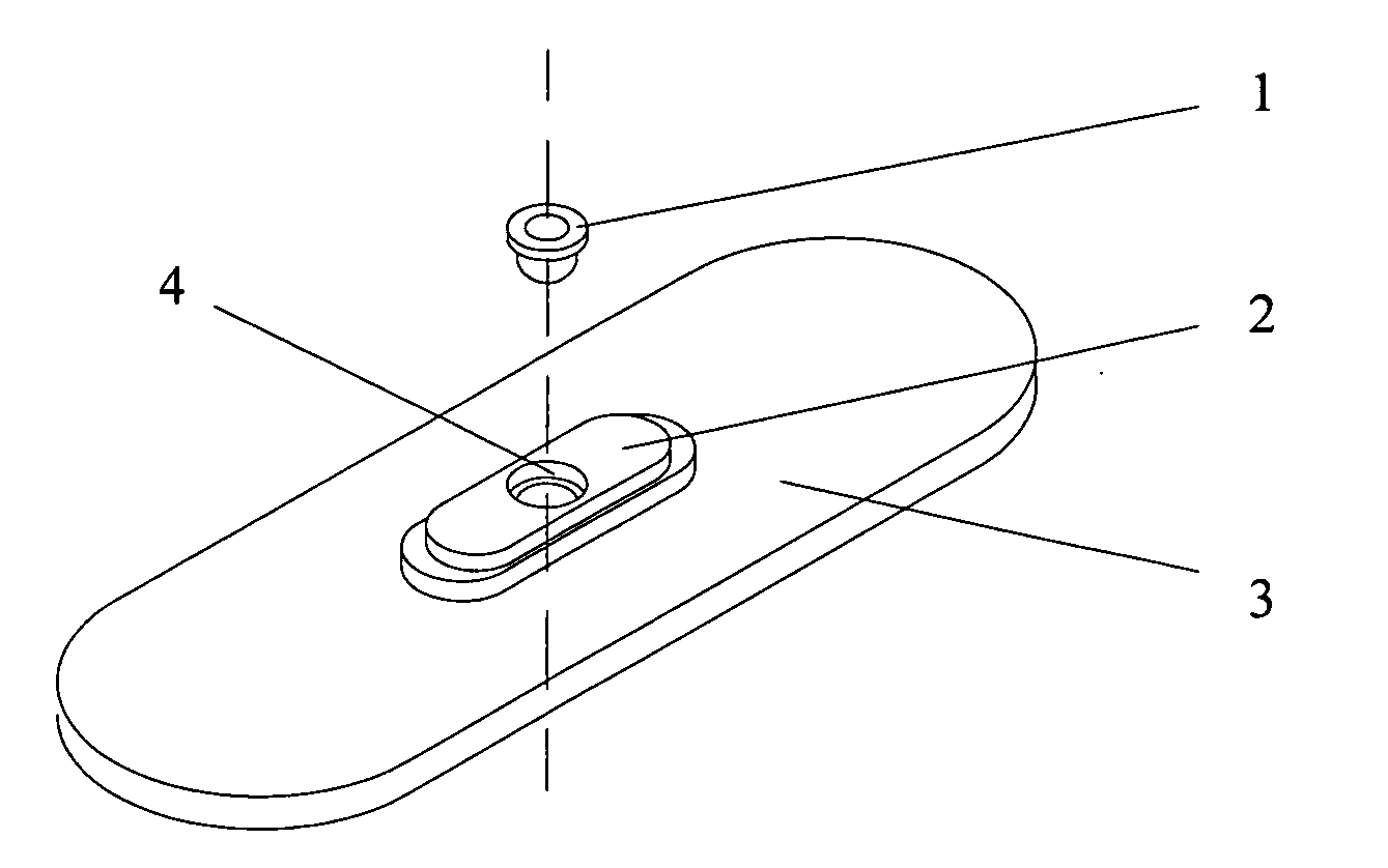 Cover Plate Assembly for Lithium Ion Battery, Battery Case and Battery Using the Same