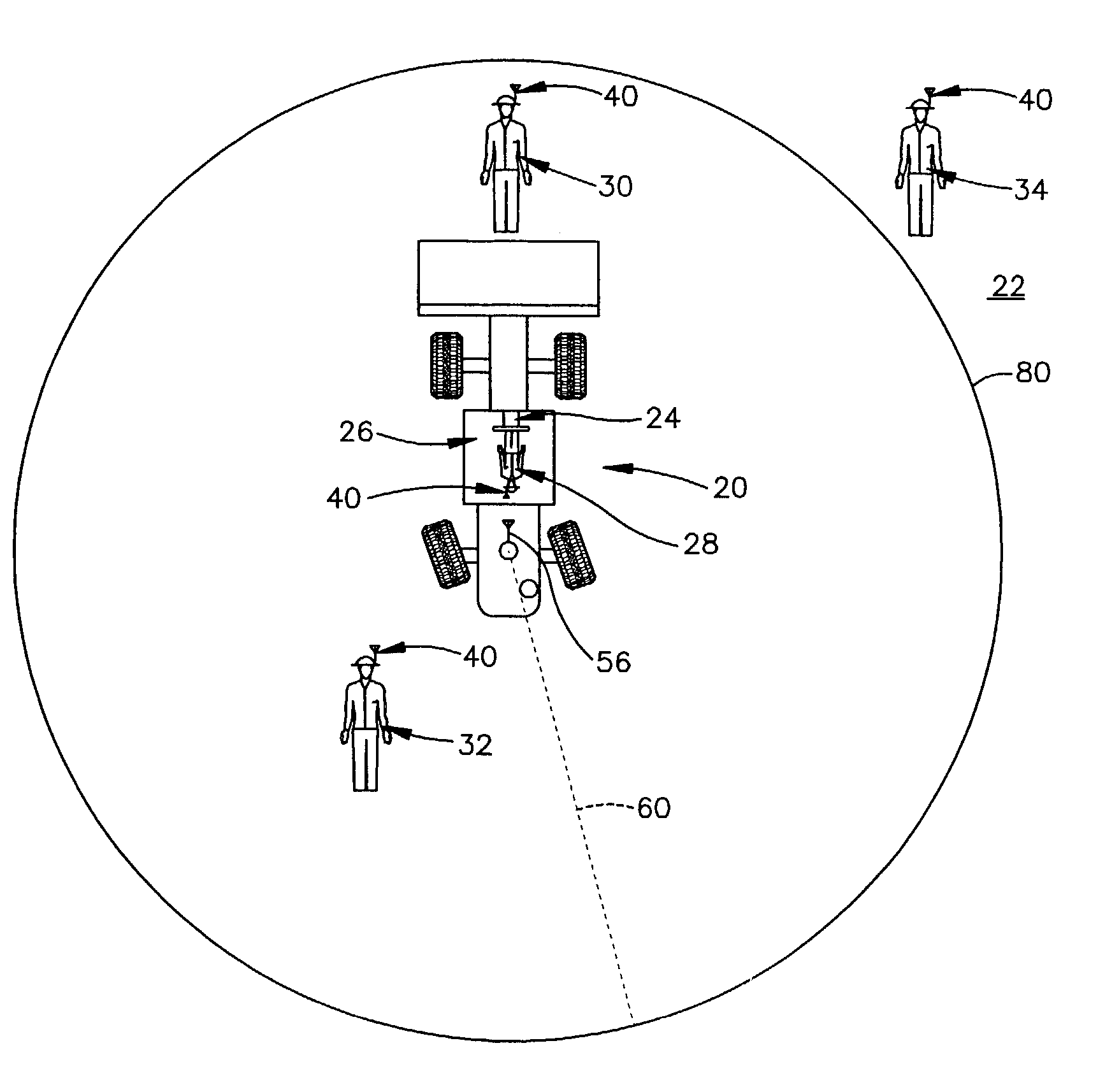 Method and apparatus for enhancing safety within a work zone