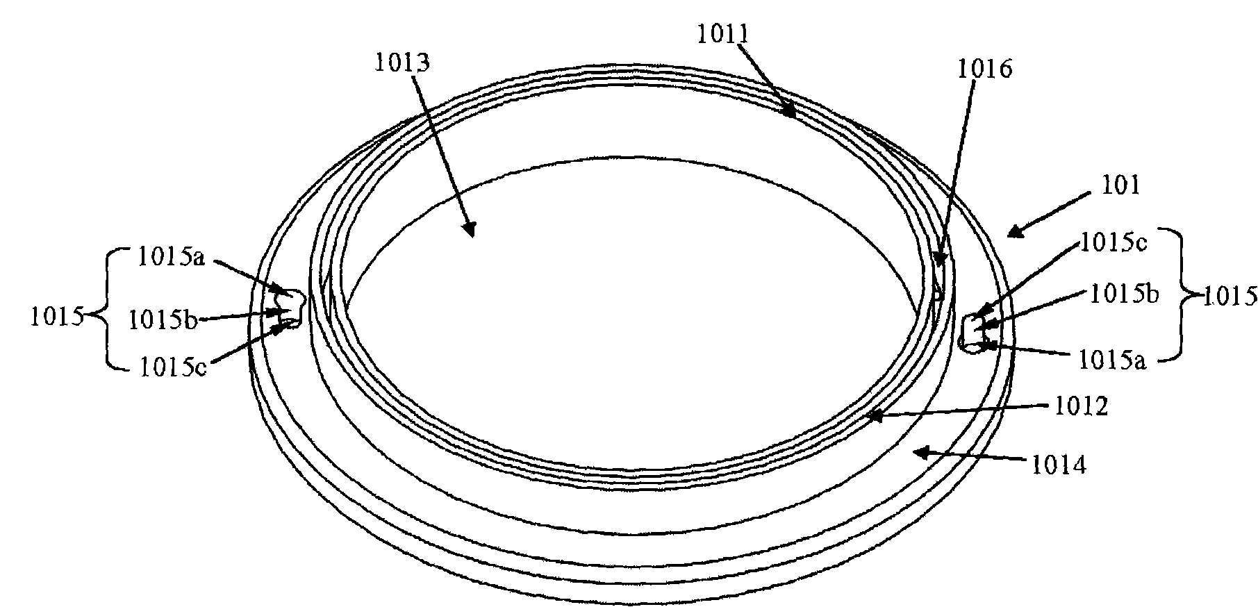 Wafer fixing device and wafer fixing method