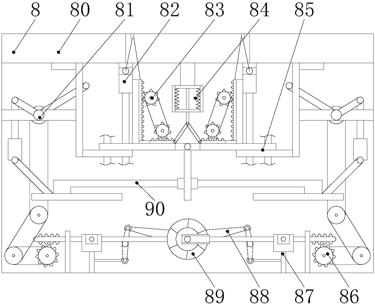 Polyamide reverse osmosis compound membrane preparation device