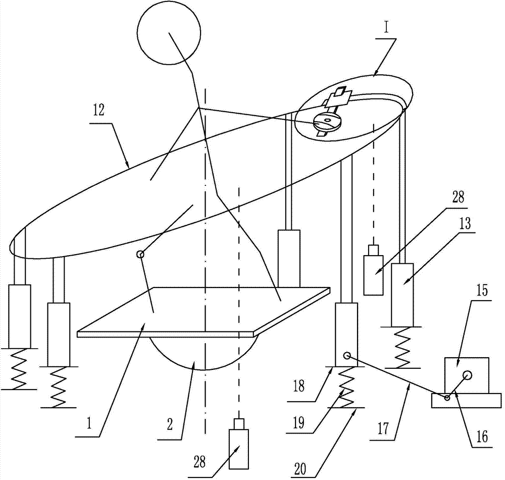 Laser type super-equal-length discus core strength training and motion information feedback monitoring device