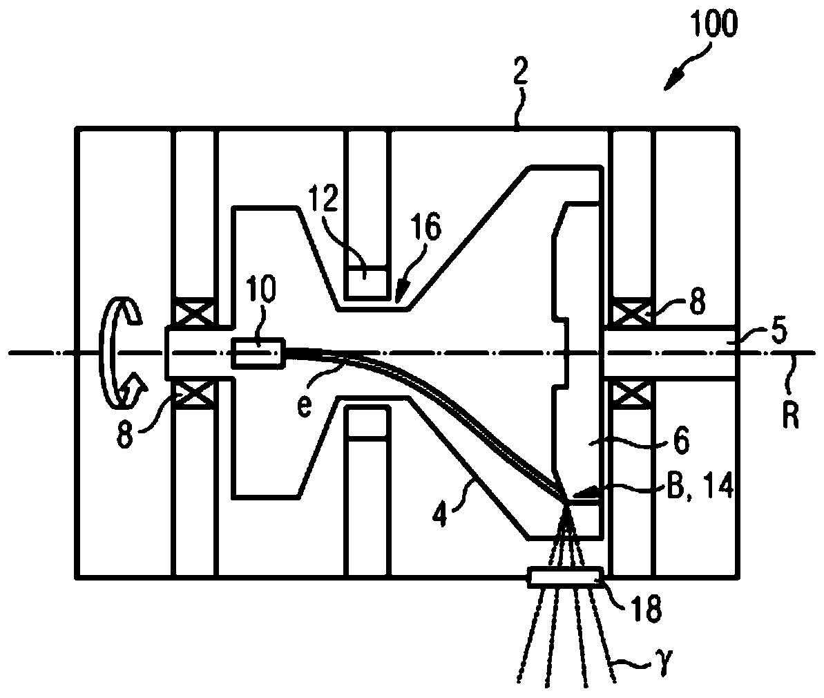 X-ray anode, x-ray emitter and method for producing an x-ray anode