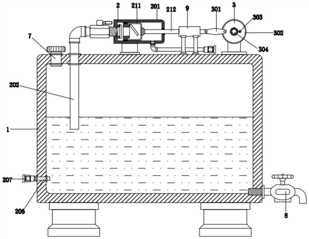 Injection molding water circulation energy-saving equipment