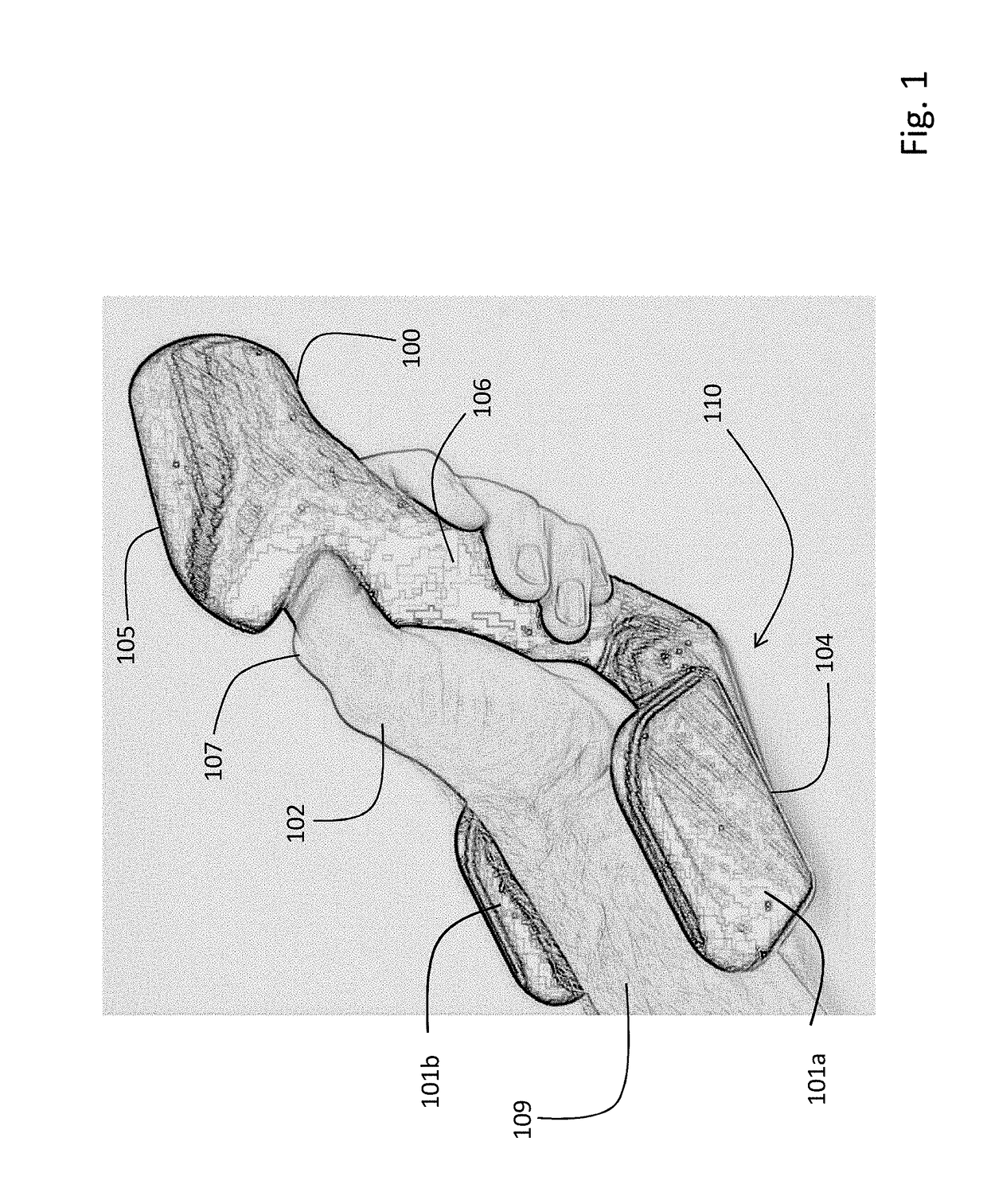 Handheld physiological sensor