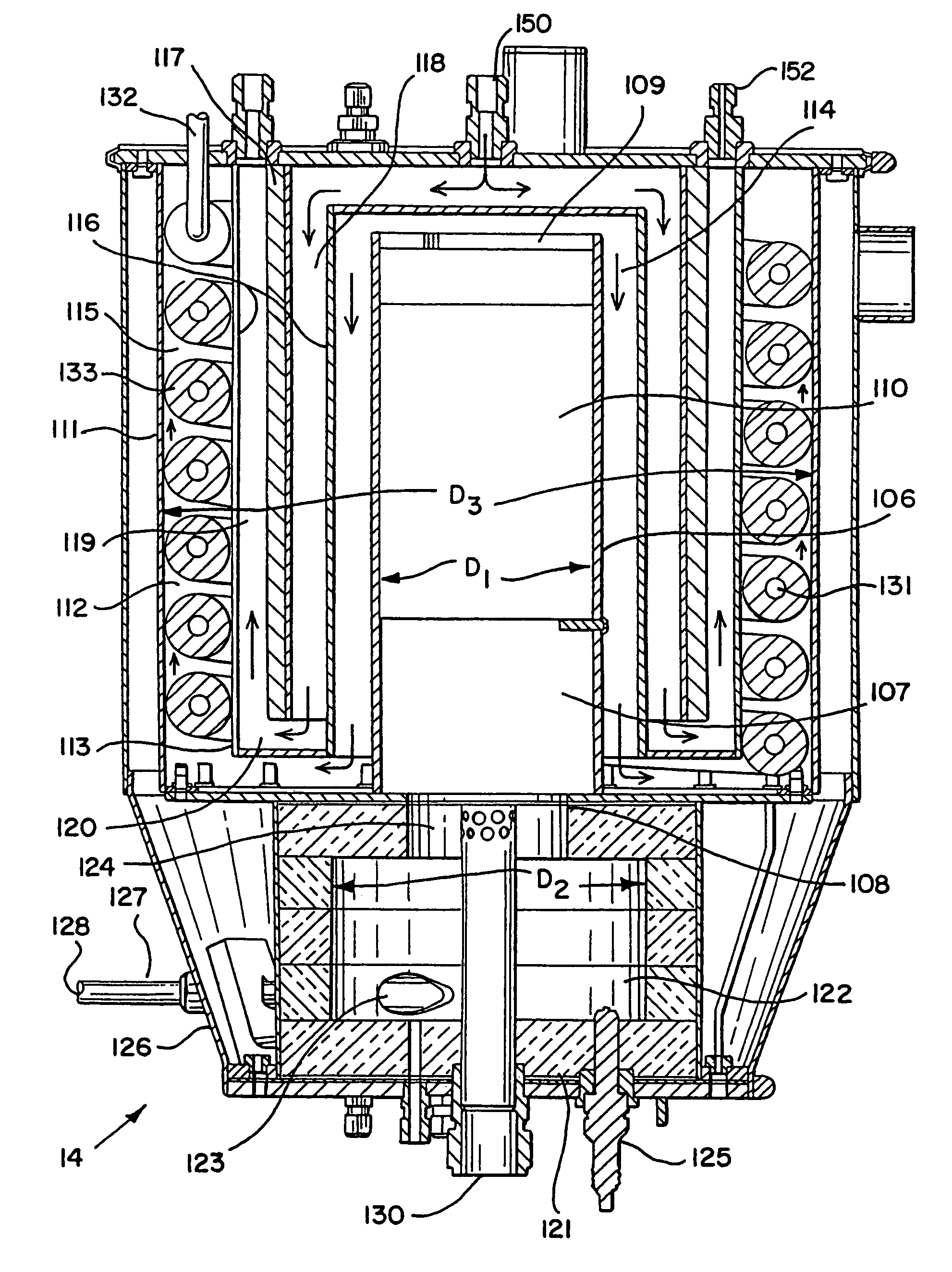 Auxiliary reactor for a hydrocarbon reforming system