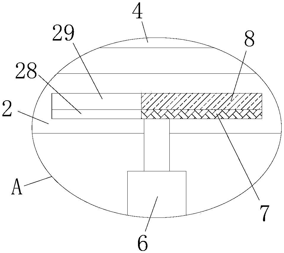 Drilling system of glass drilling machine