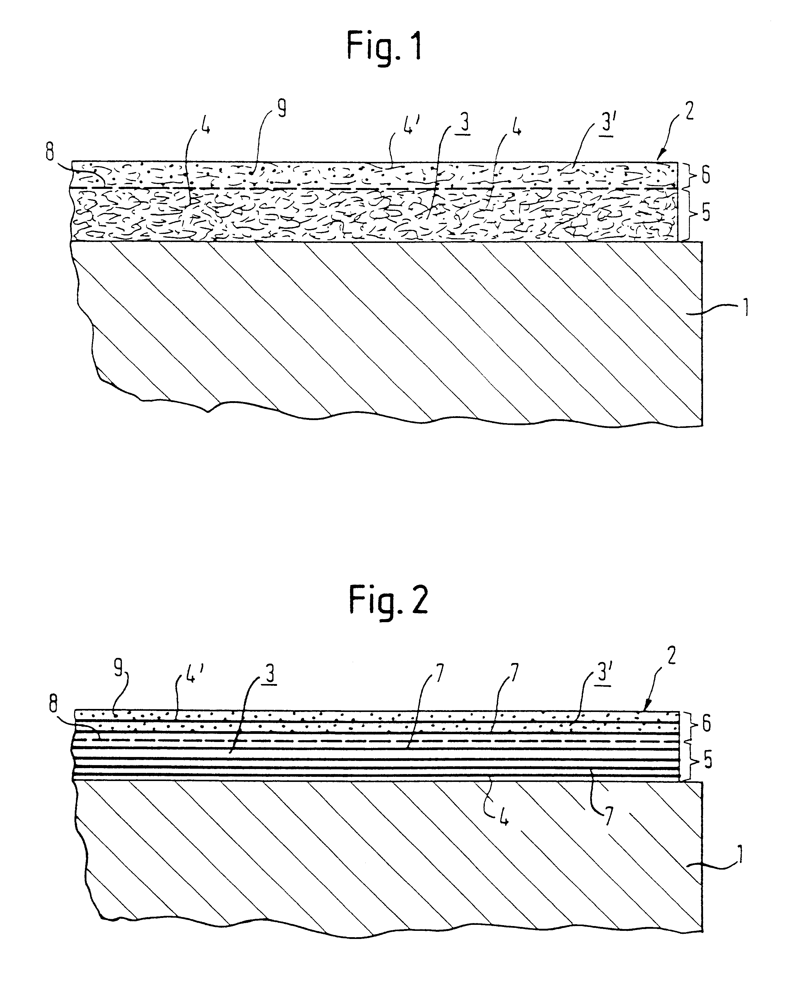 Elastic roll and process of producing the same