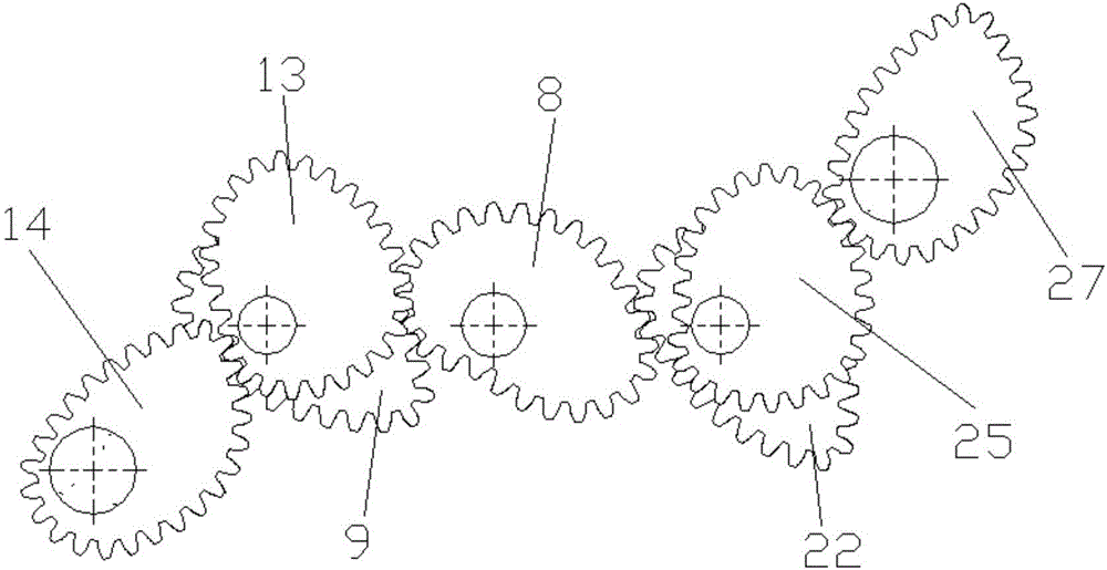 Double planet carrier type circular gear and non-circular gear planetary gear set pot seedling transplanting mechanism