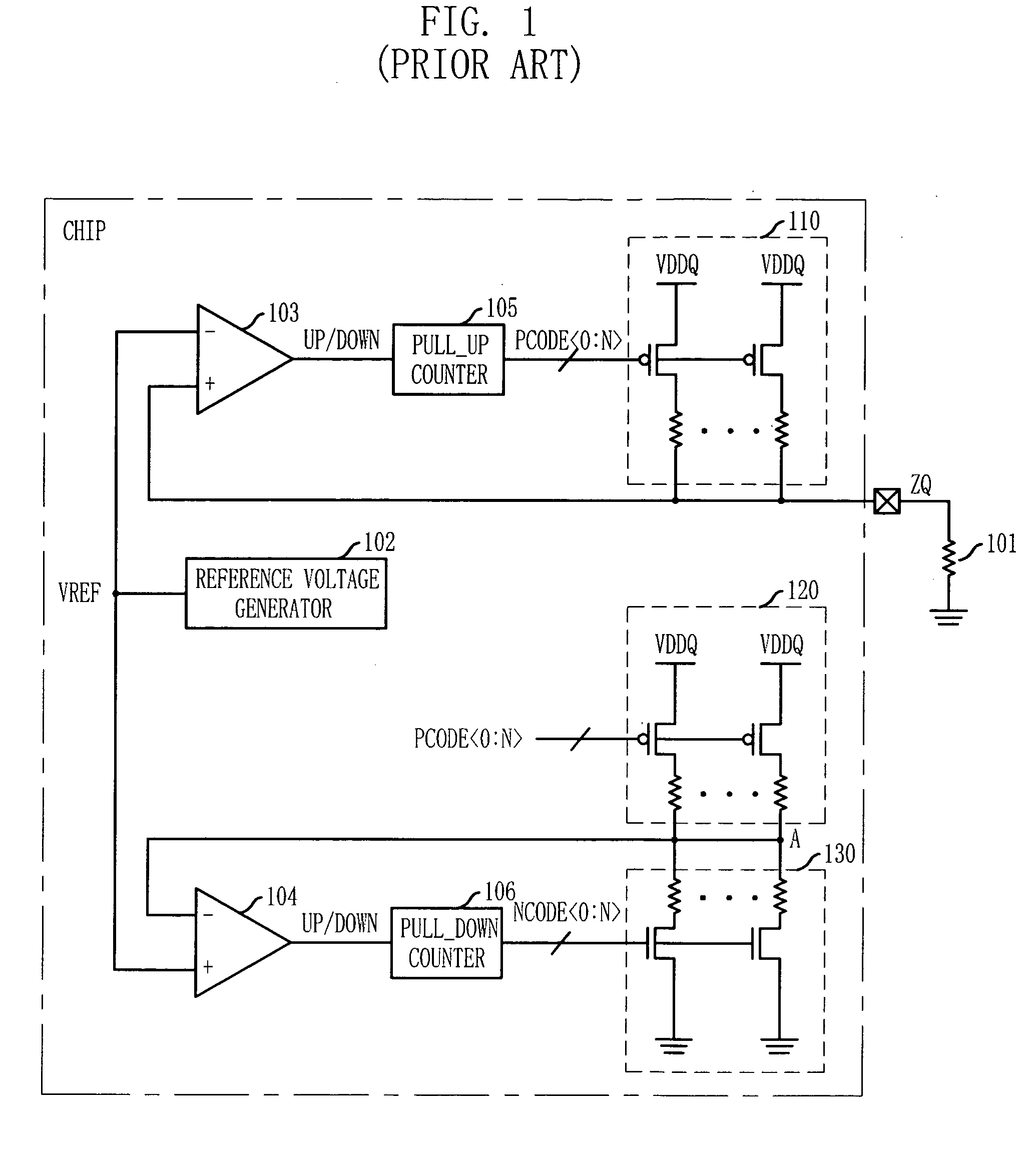 Impedance adjusting circuit and semiconductor memory device having the same