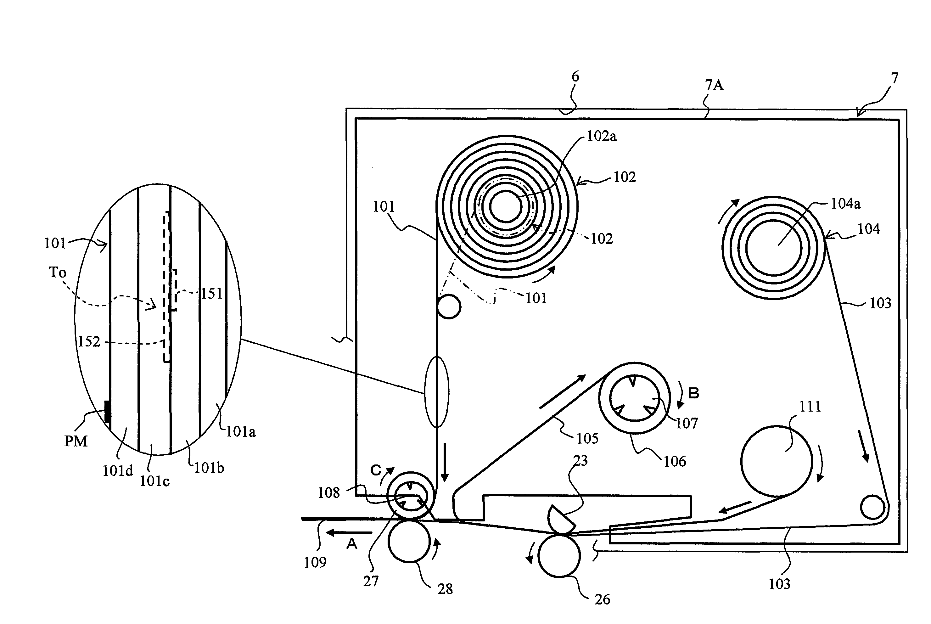 Apparatus for producing RFID labels