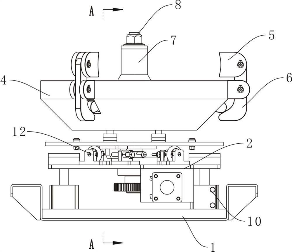 A powerful magnet placement base and its operation method