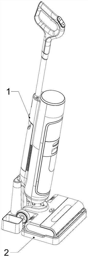 Self-cleaning method of surface cleaning machine with cleaning seat