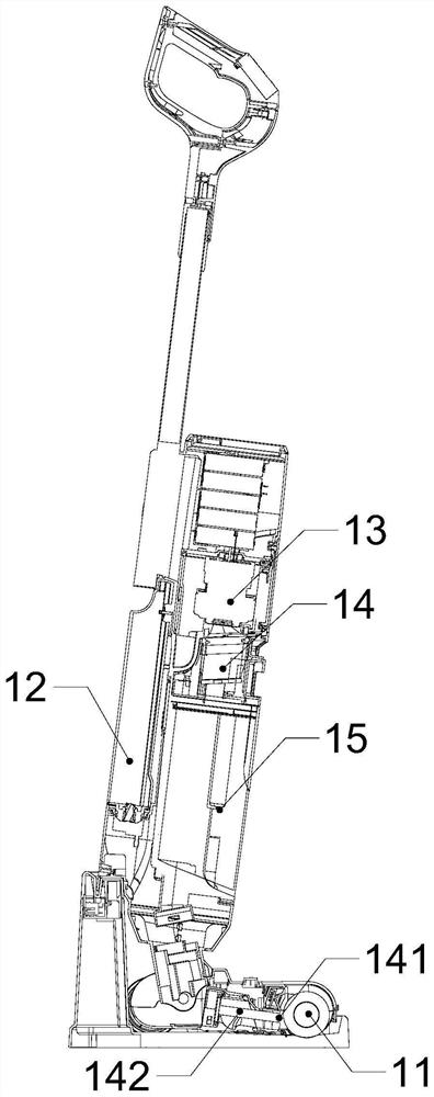 Self-cleaning method of surface cleaning machine with cleaning seat