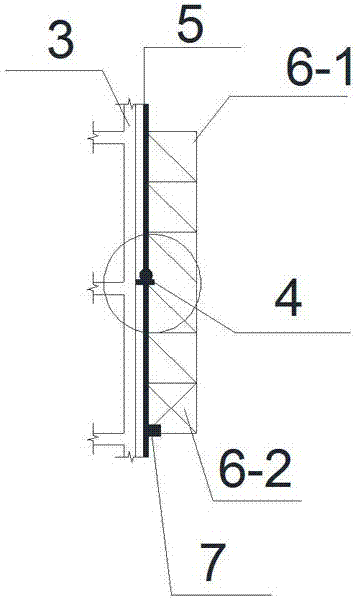 Quick installation scaffold for ultra-high buildings and implementation method