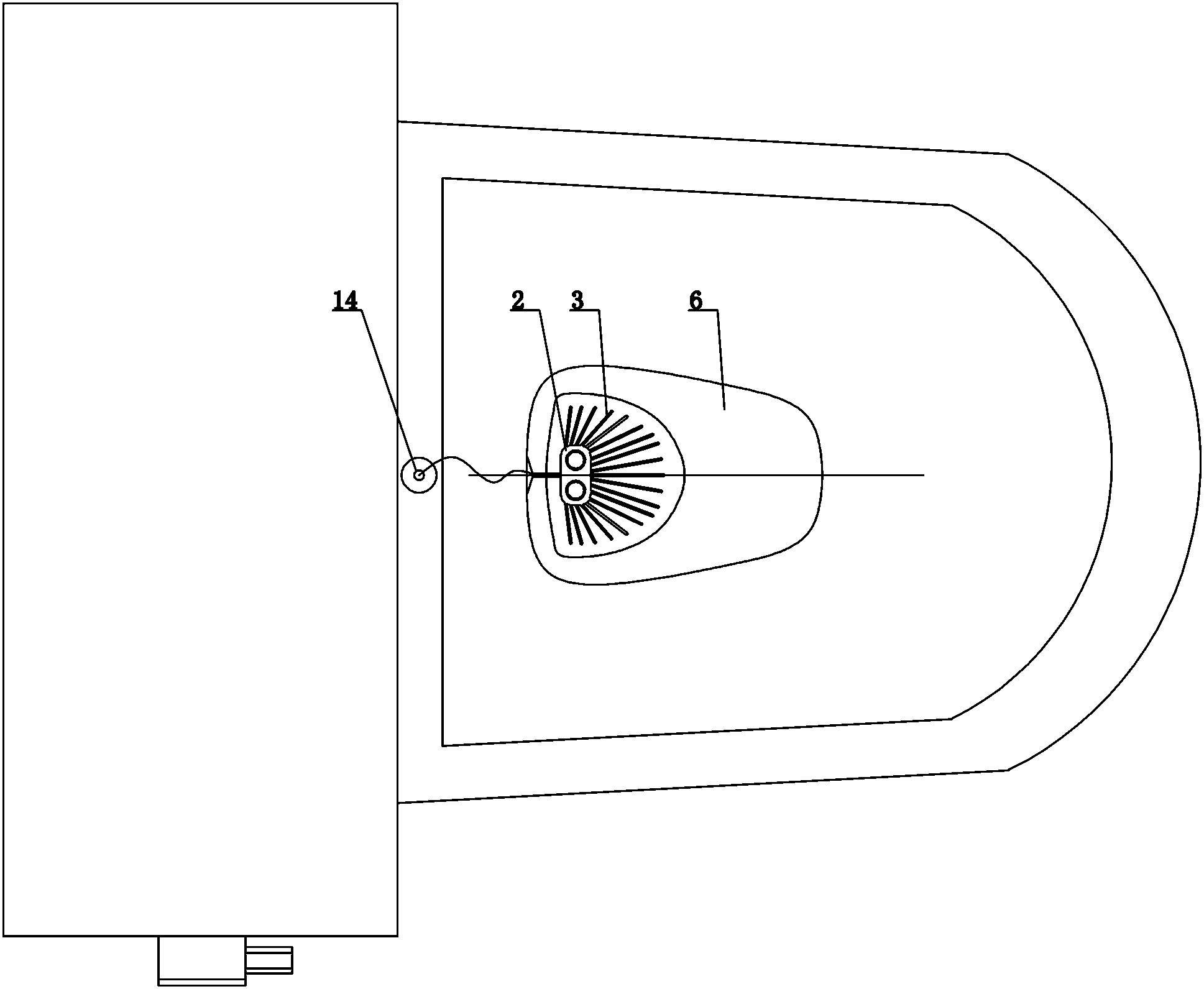 Sputtering prevention device for closestool