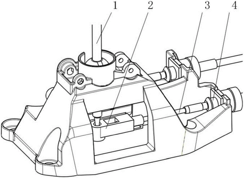 Gear shifting wire drawing joint assembly and wire drawing assembly
