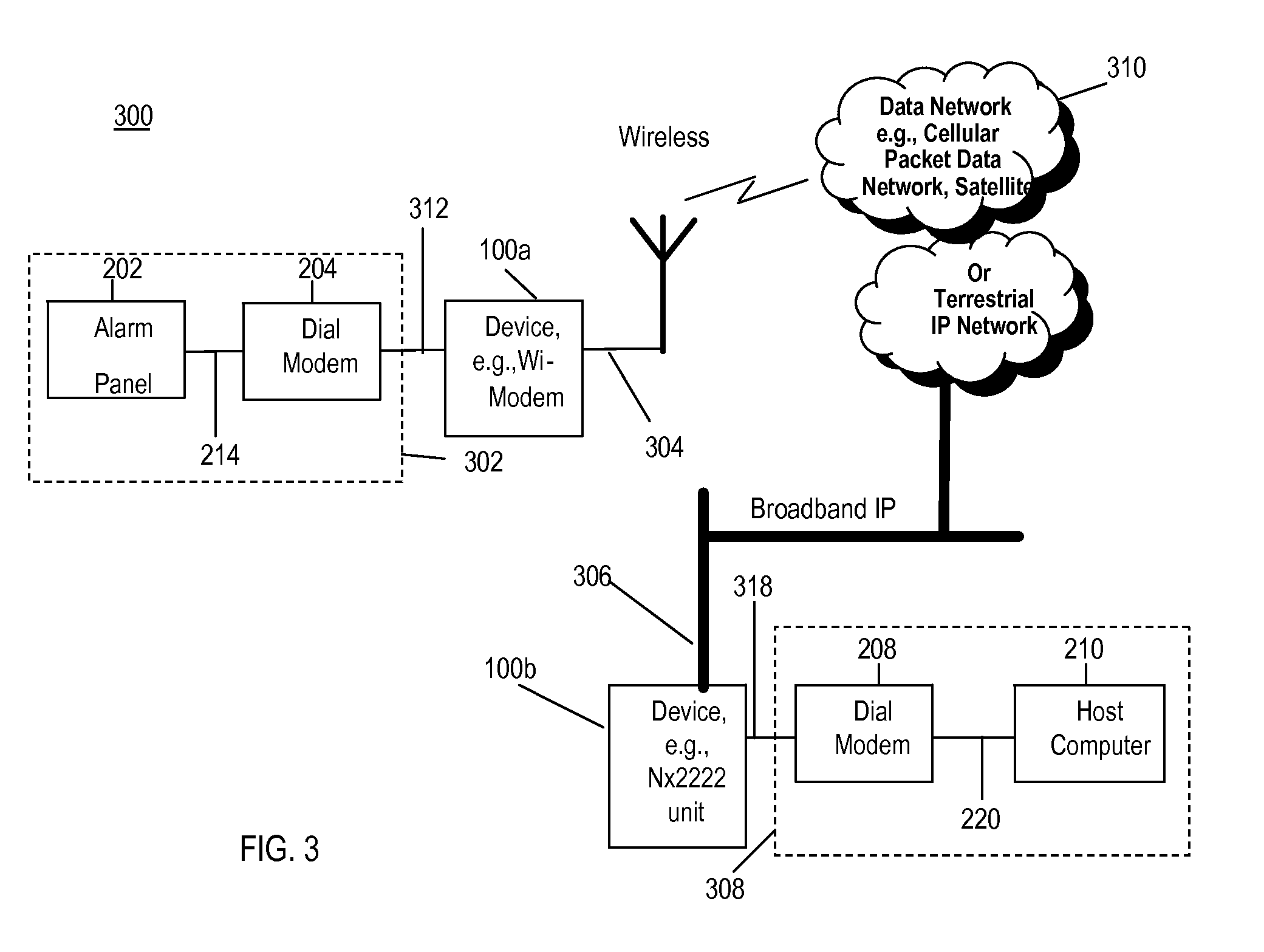 System, method, and computer program product for connecting or coupling analog audio tone based communications systems over a packet data network