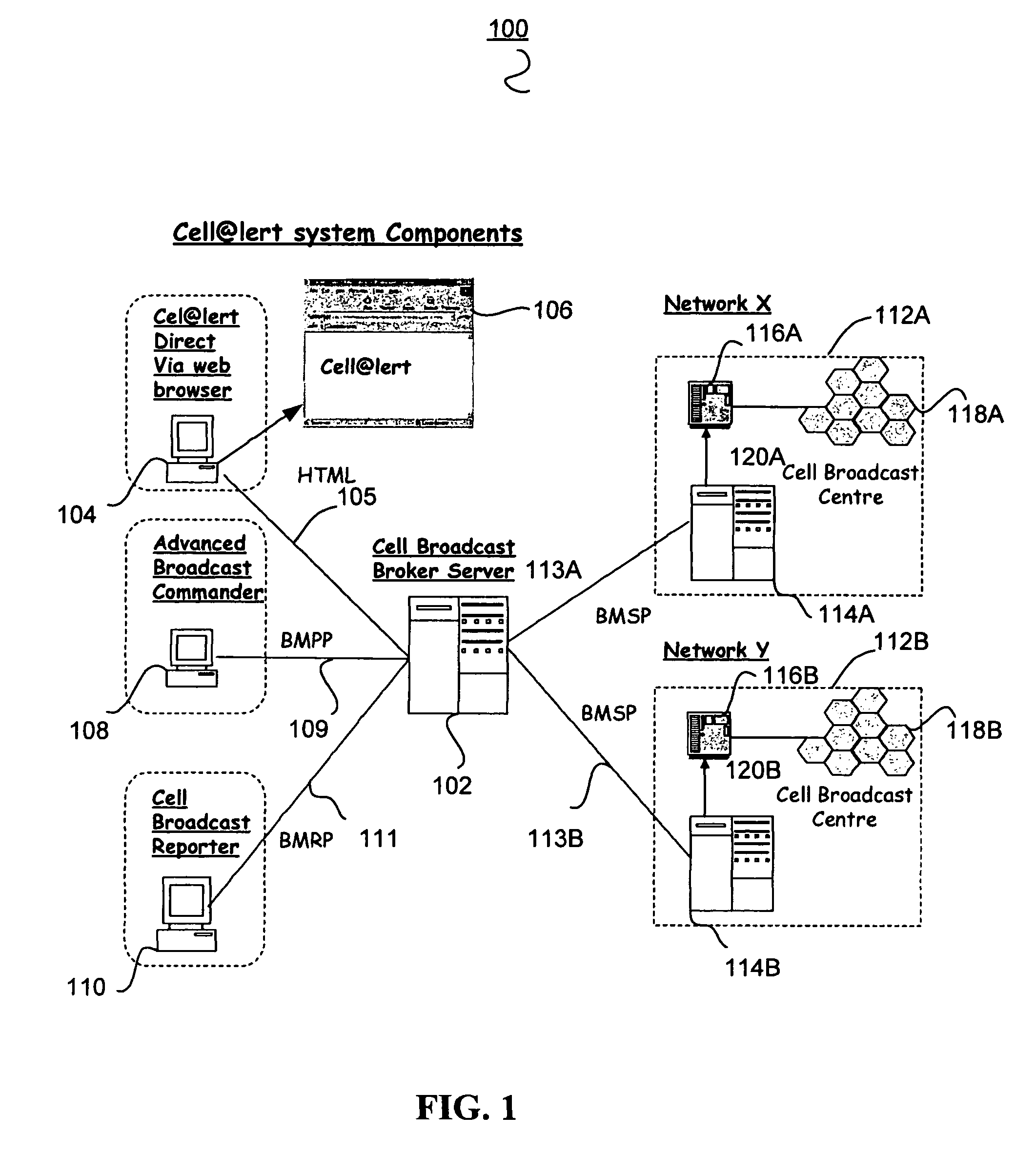 Public service message broadcasting system and method