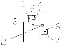 Cooling liquid controller used for lathe