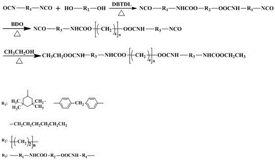 Hybrid diisocyanate polyurethane and preparation method hereof