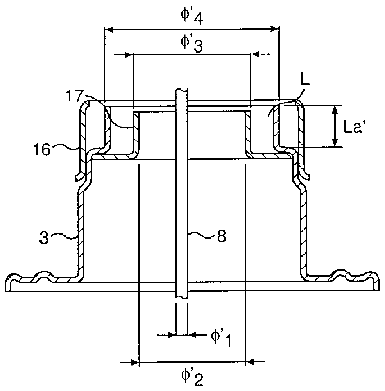 Microwave oven magnetron design with a harmonic choke following a numerical expression