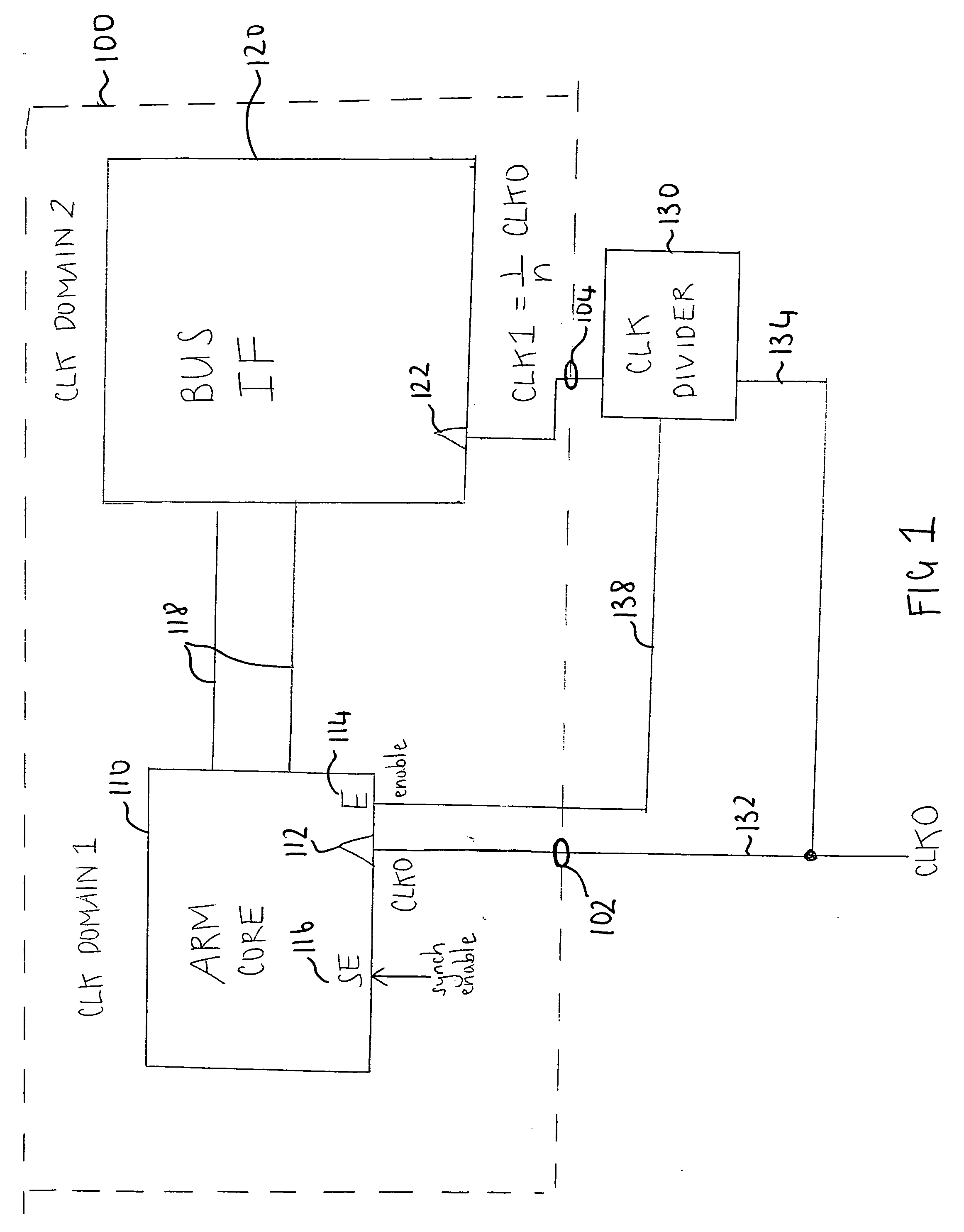 System for checking clock-signal correspondence