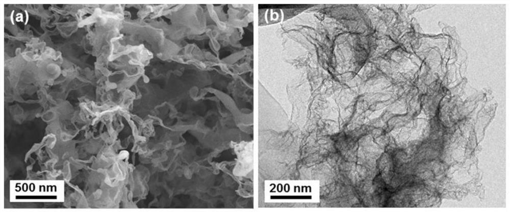 A kind of selenium, nitrogen co-doped biochar catalytic material and its preparation method and application