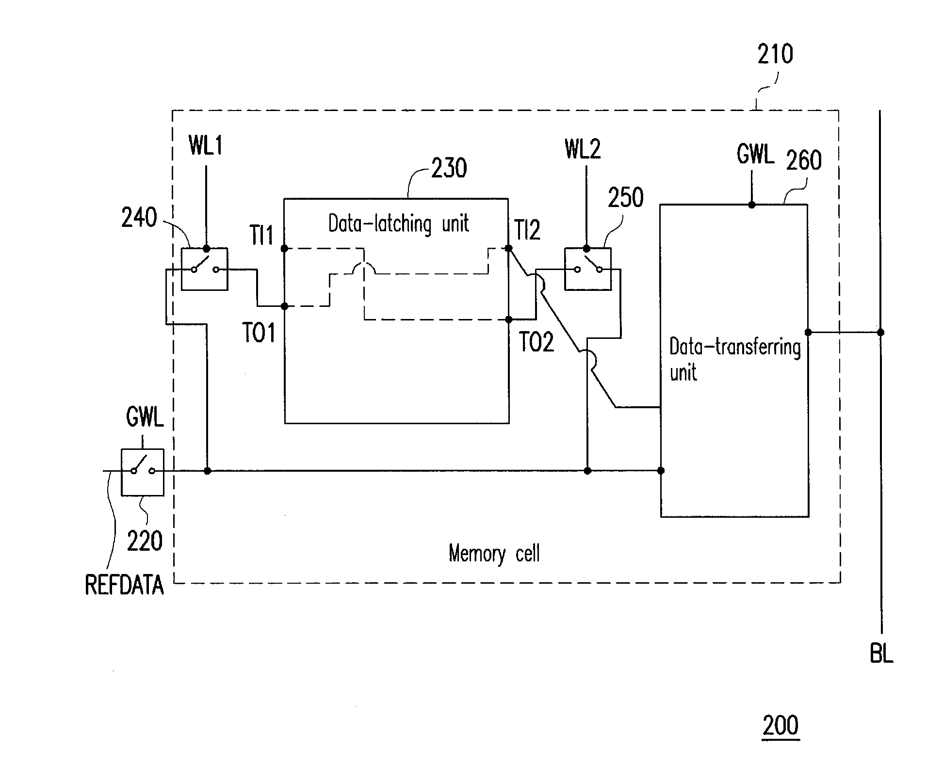 Single-ended SRAM with cross-point data-aware write operation