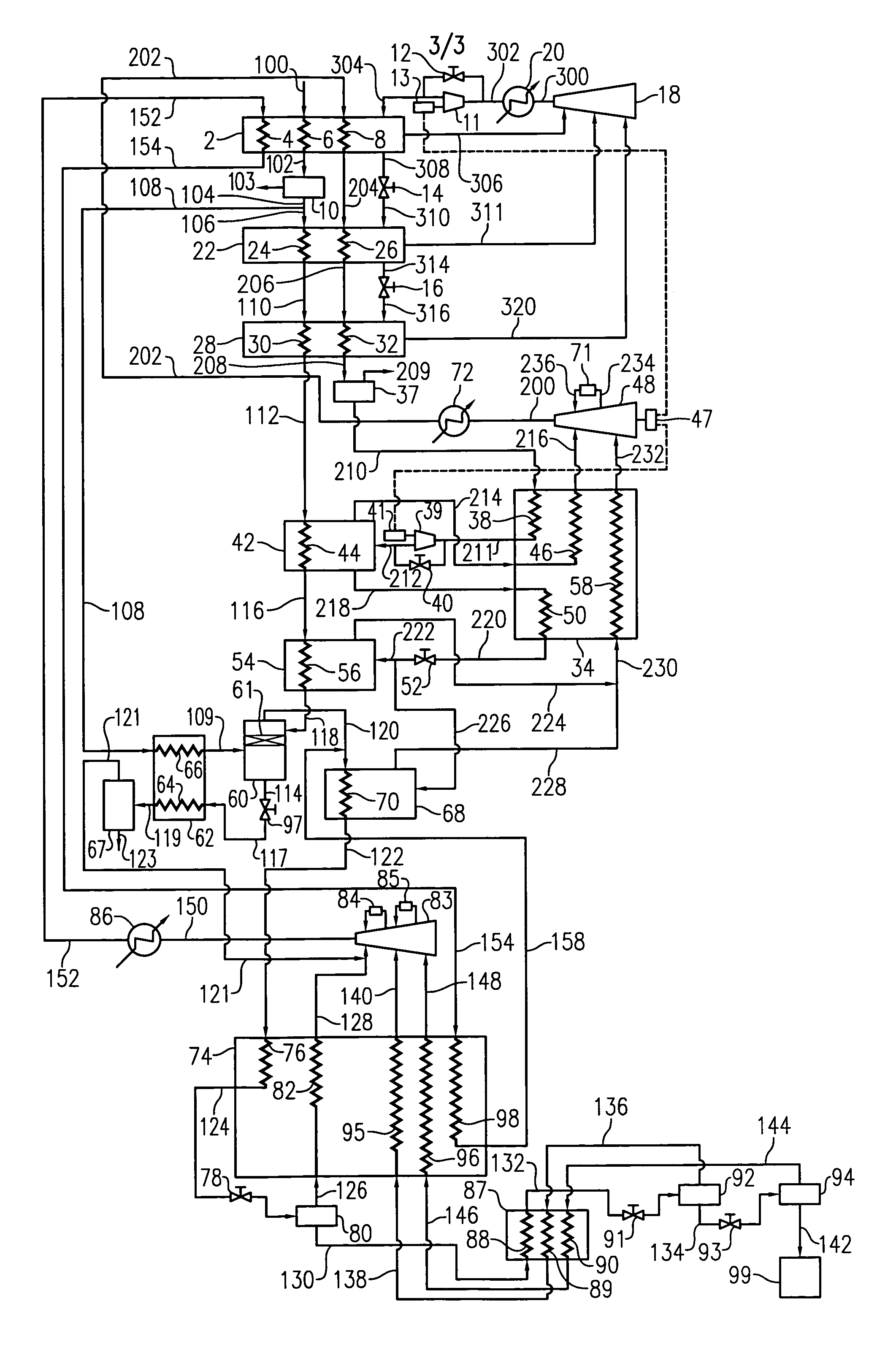 Optimized LNG system with liquid expander