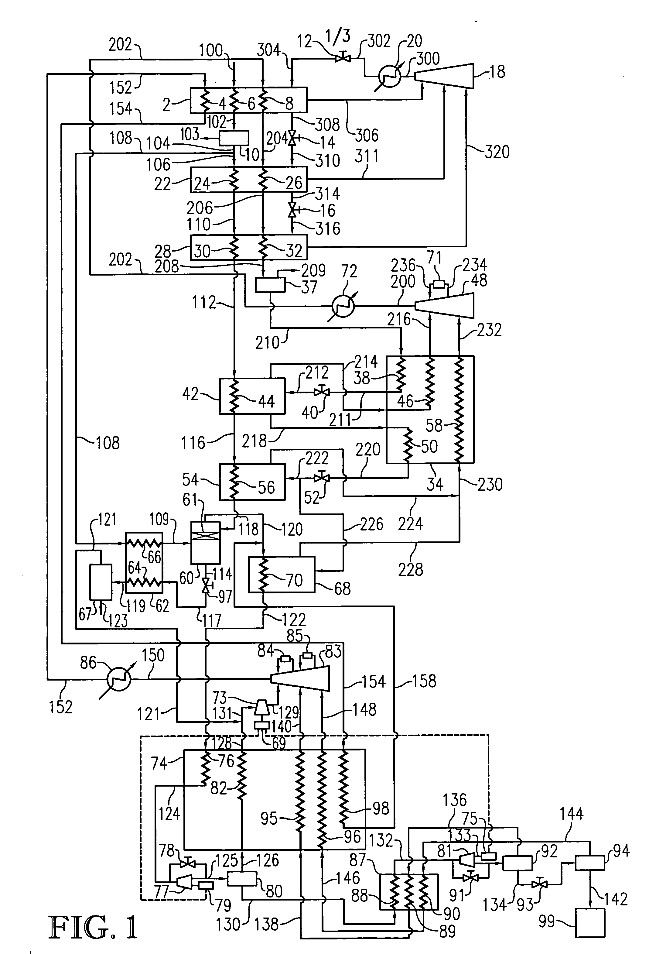 Optimized LNG system with liquid expander