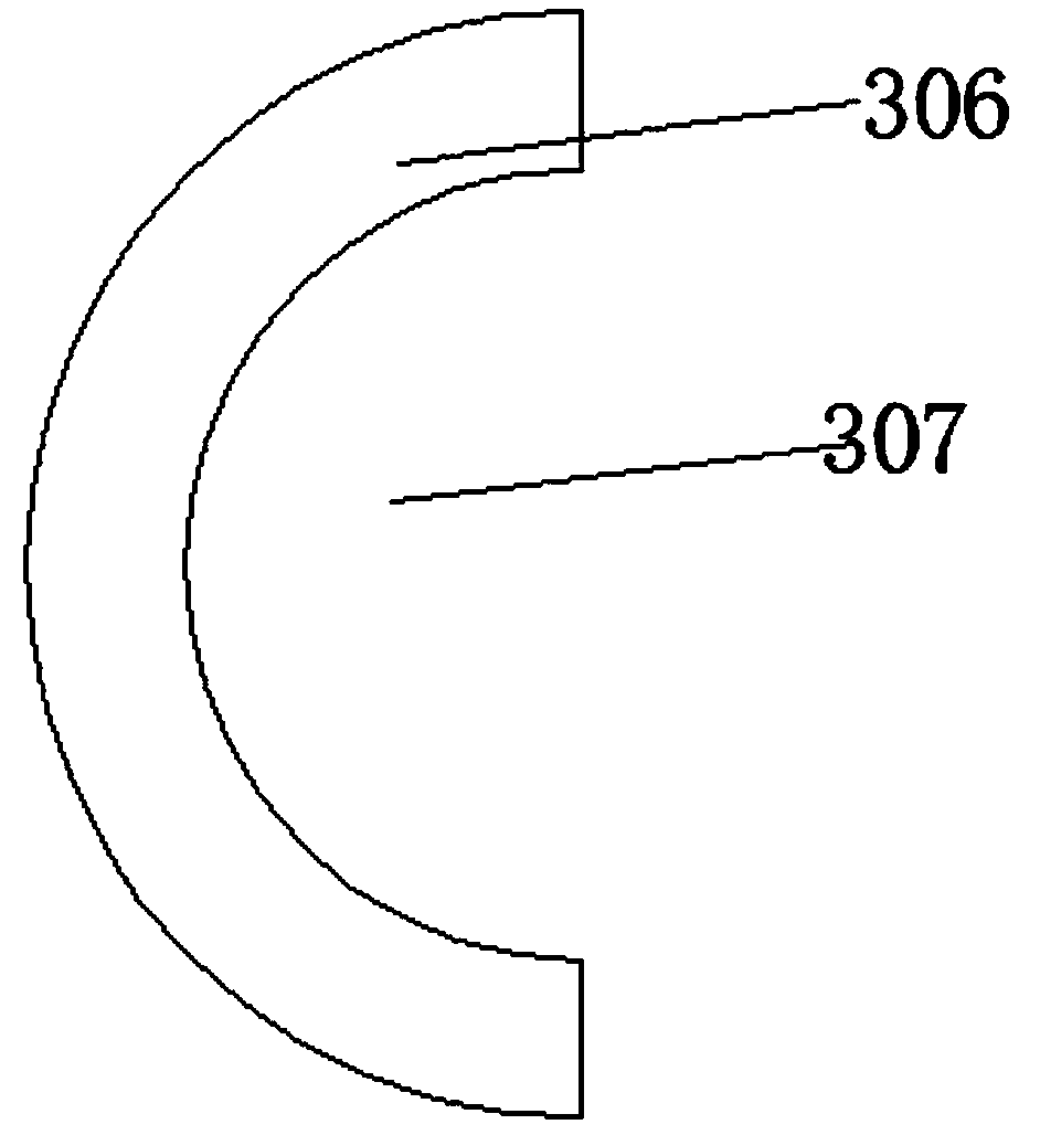 Rotary card slot type coin separating device