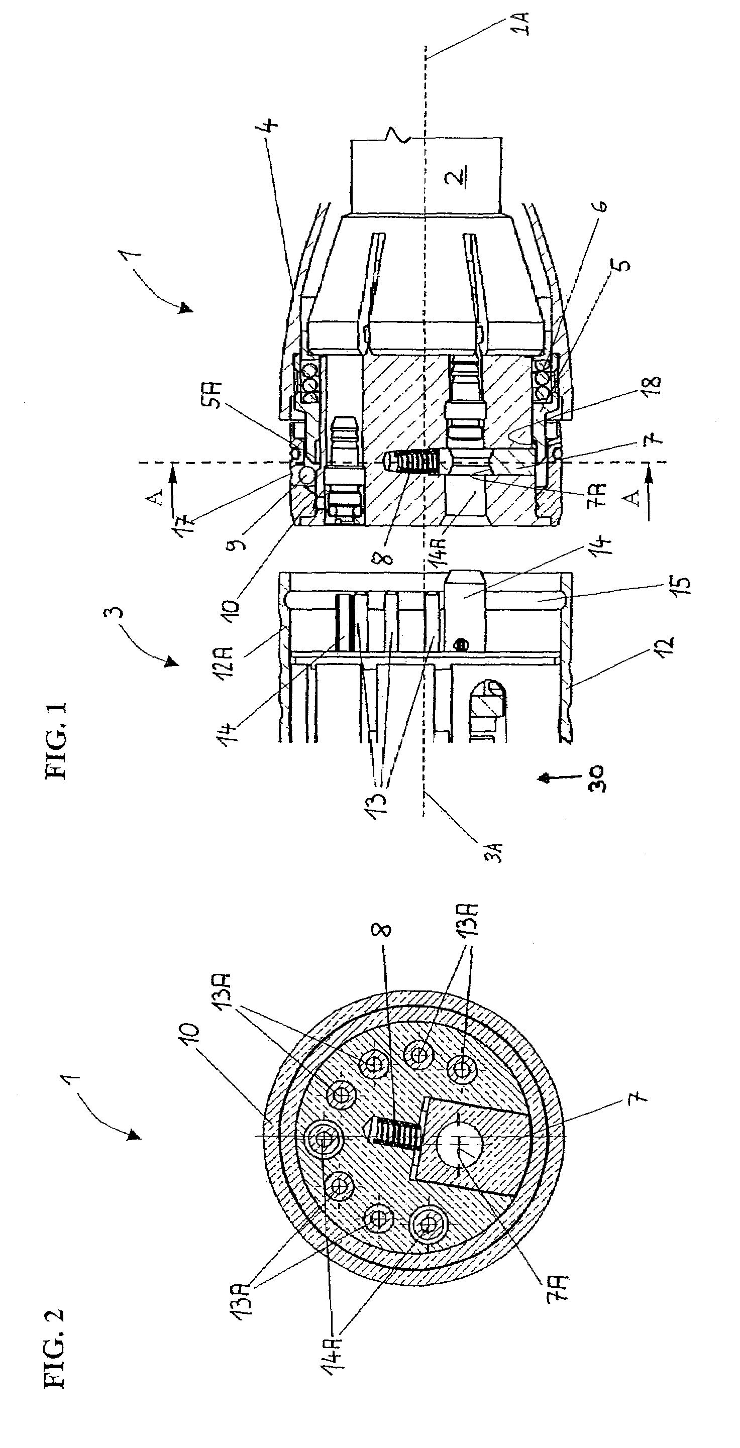 Fast-fit coupling for connecting appliances forming part of a medical or surgical handpiece system to a supply hose