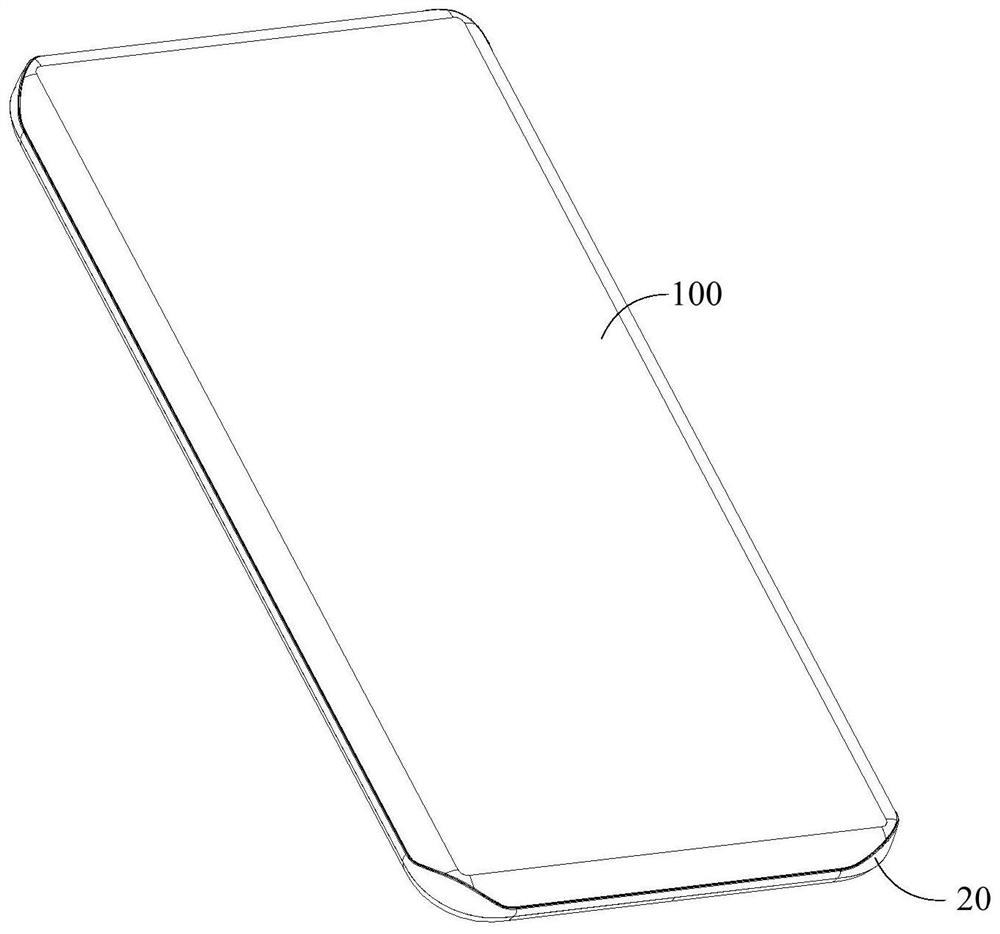 Electronic equipment, display screen assembly and display screen cover plate