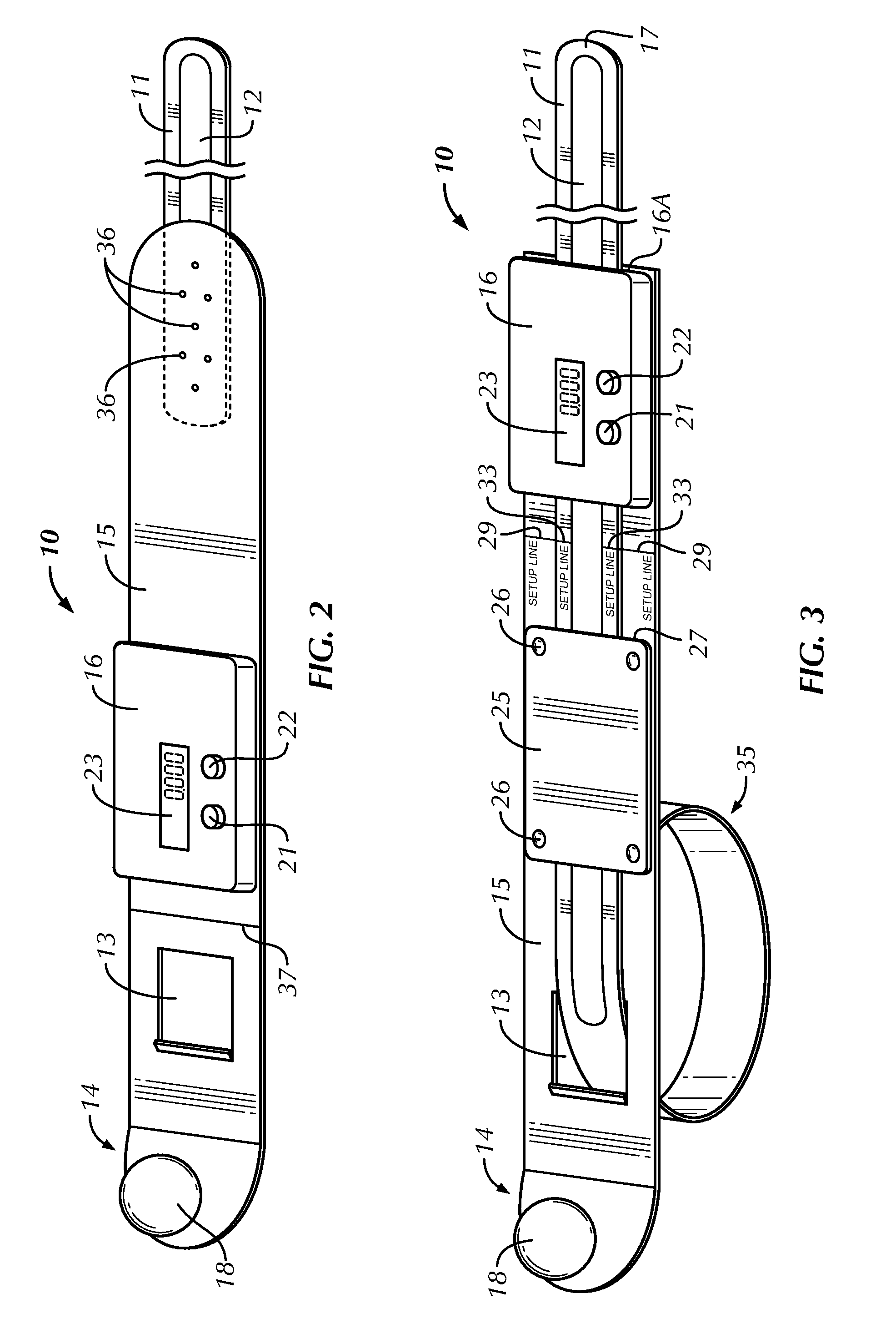 Optical readout device to provide visual information
