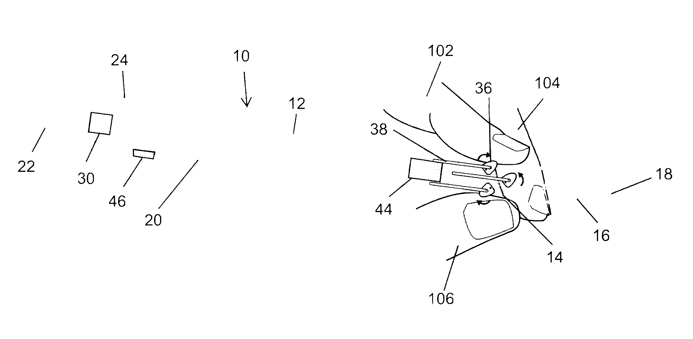 Writing utensil with active nerve stimulation