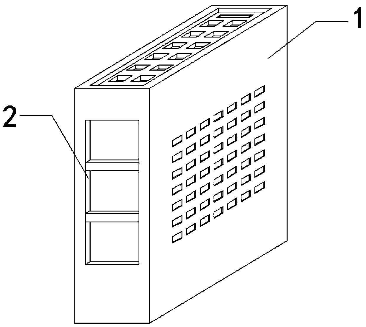 Power network data safety management system