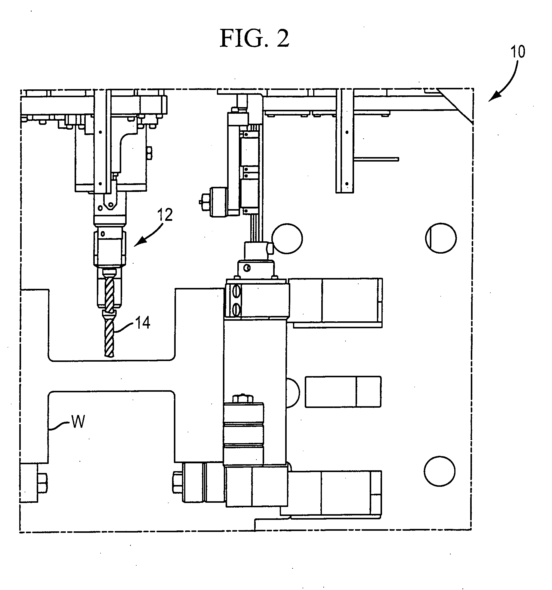 Method of drilling a workpiece