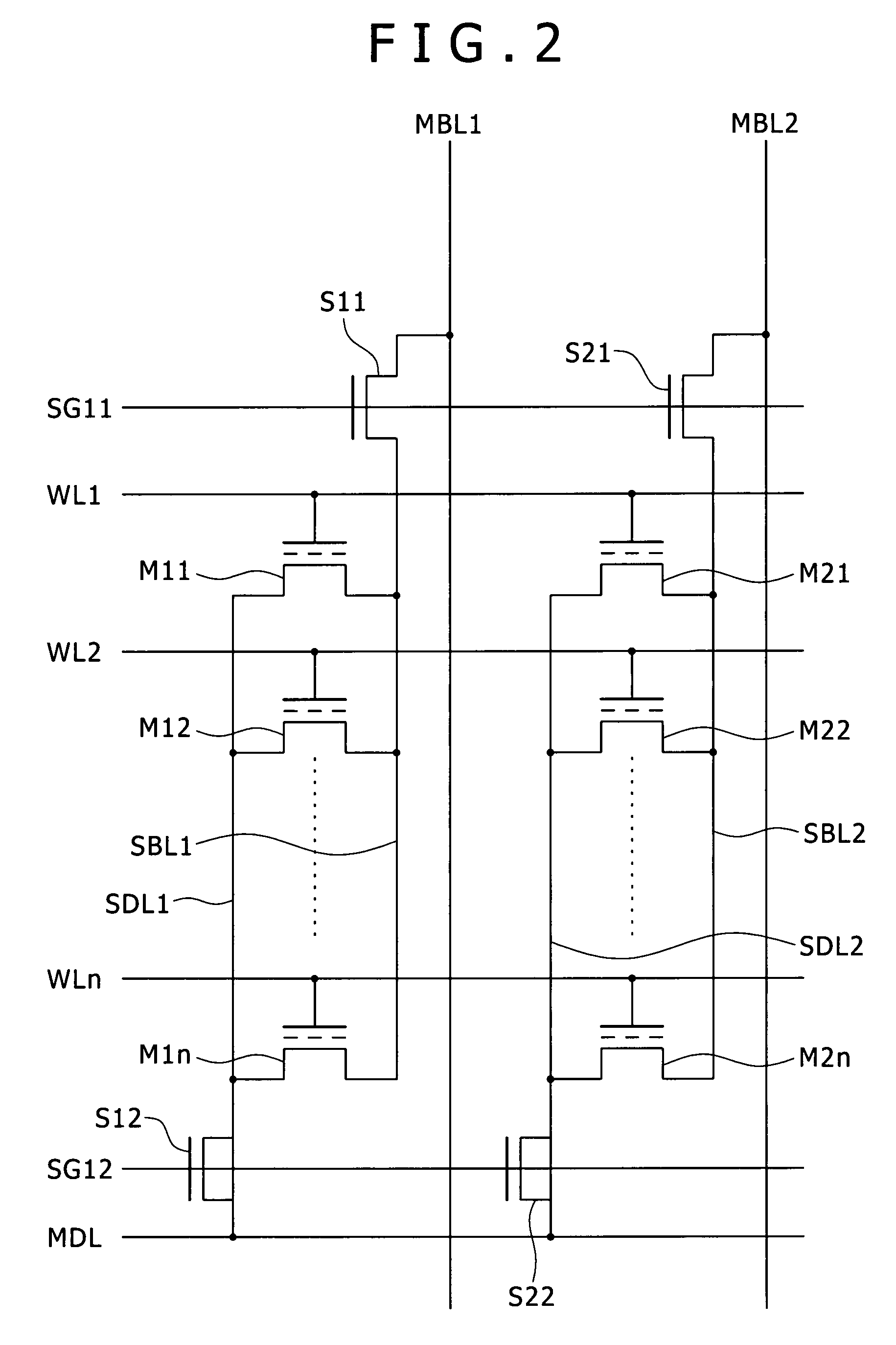 Nonvolatile semiconductor memory device and fabrication method therefor