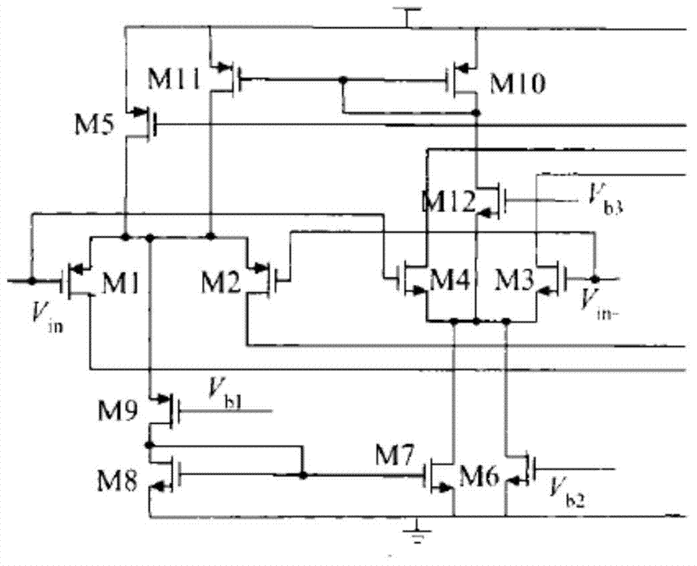 Rail-to-rail operational amplifier based on internal current inversion