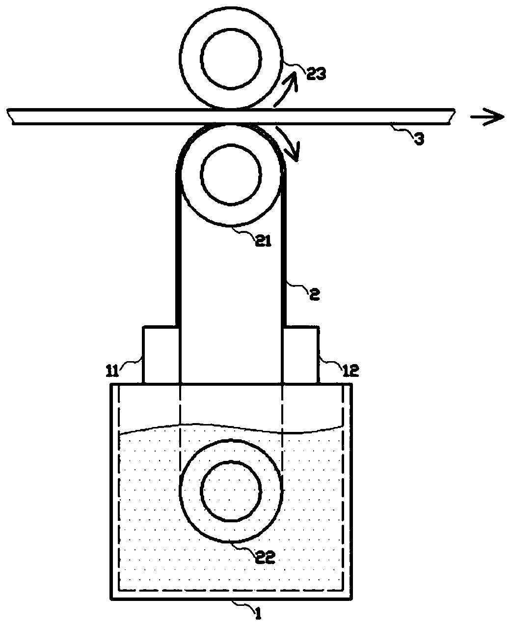 Viscose type textile cloth dust removal device