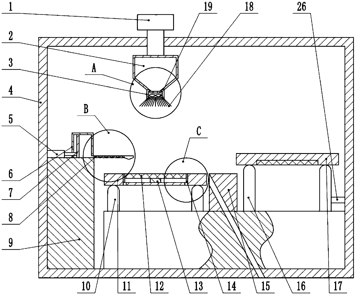 Egg cake intelligent processing equipment