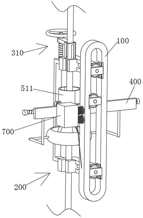 Auxiliary equipment for building structure assembly