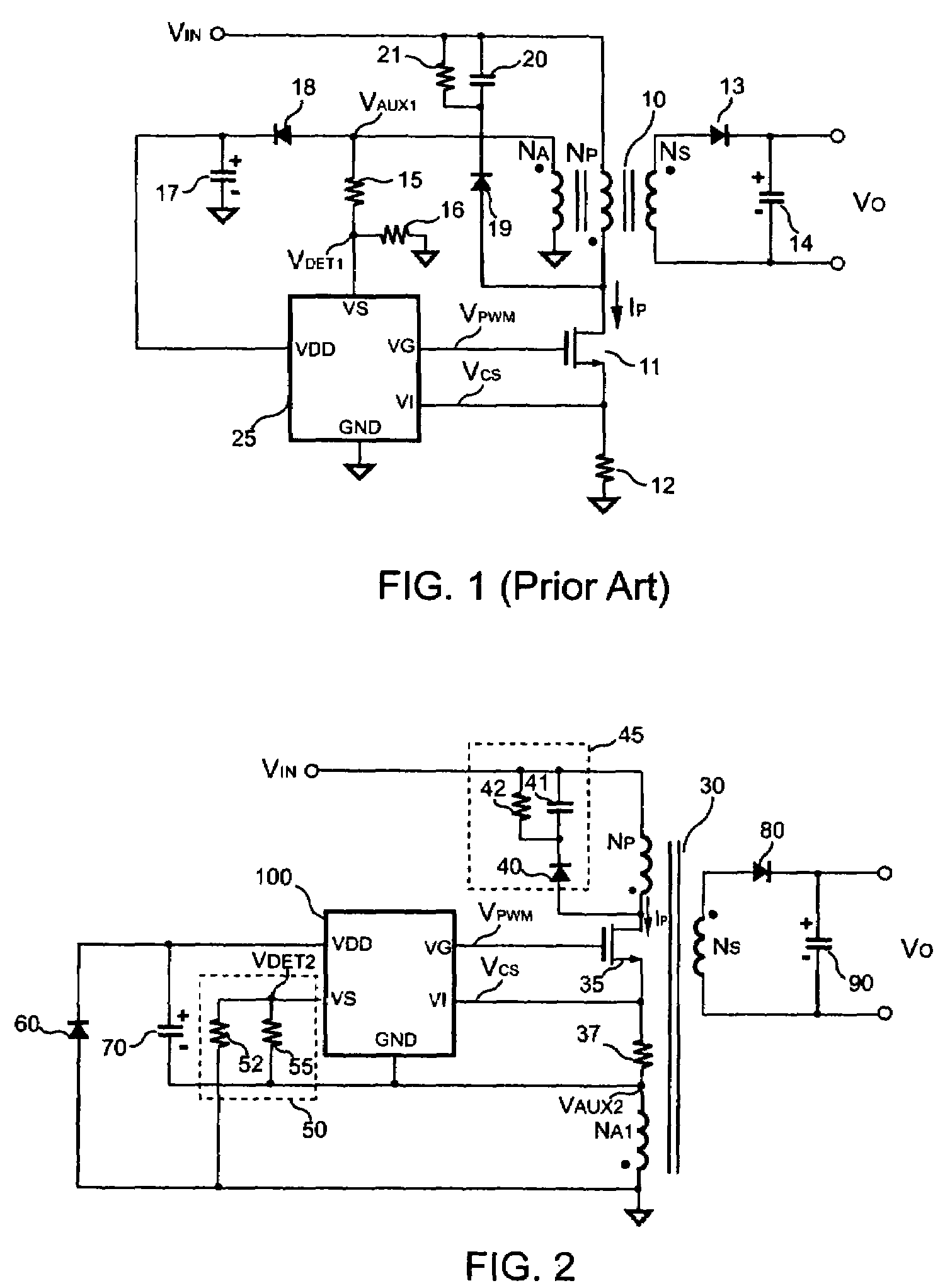 Primary side controlled switching regulator
