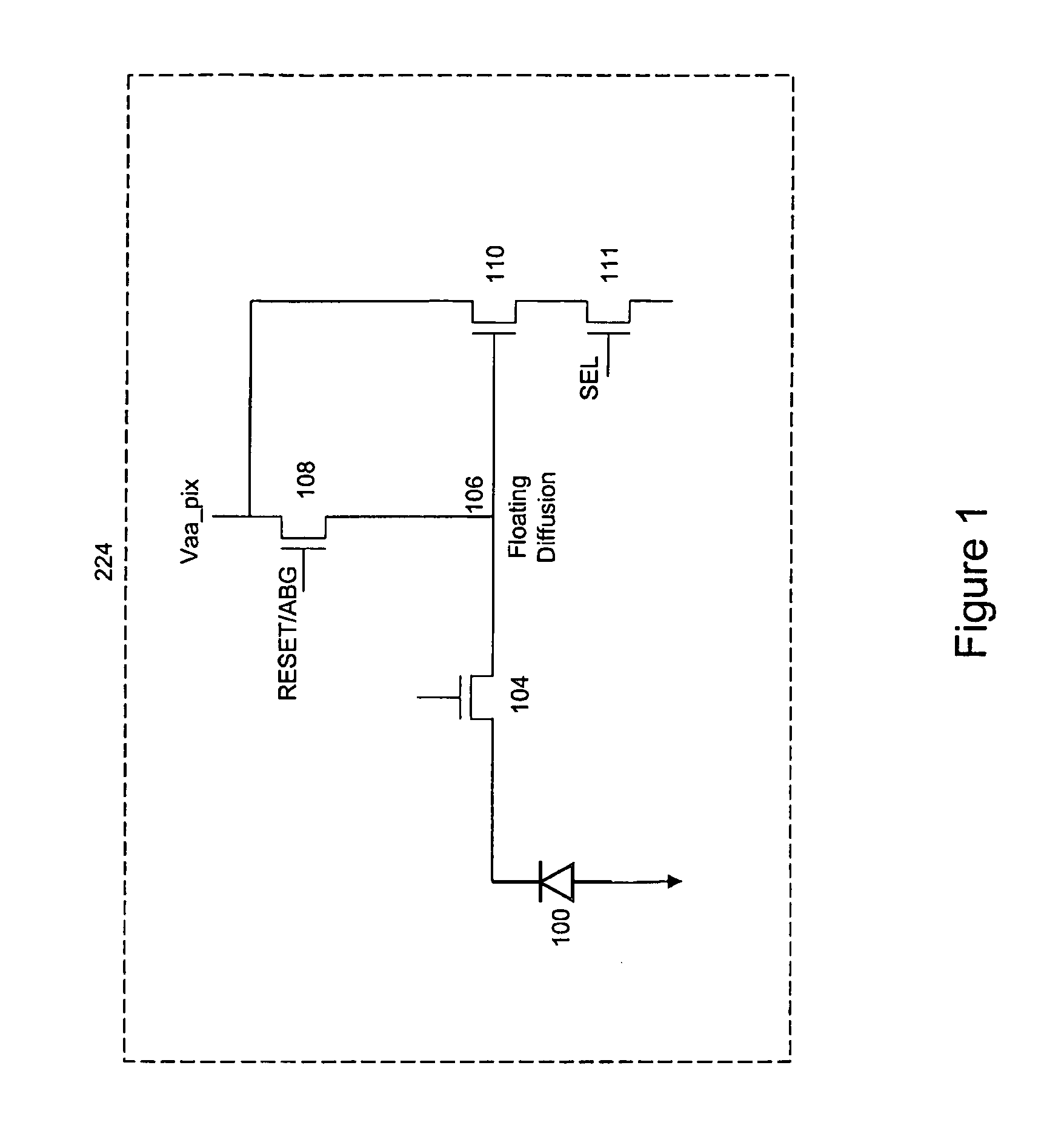 Method and apparatus for controlling Anti-blooming timing to reduce effects of dark current