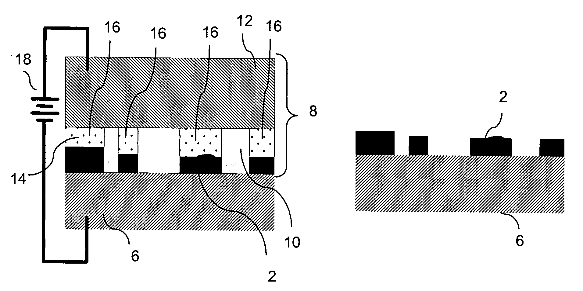 Electrochemically fabricated structures having dielectric or active bases and methods of and apparatus for producing such structures