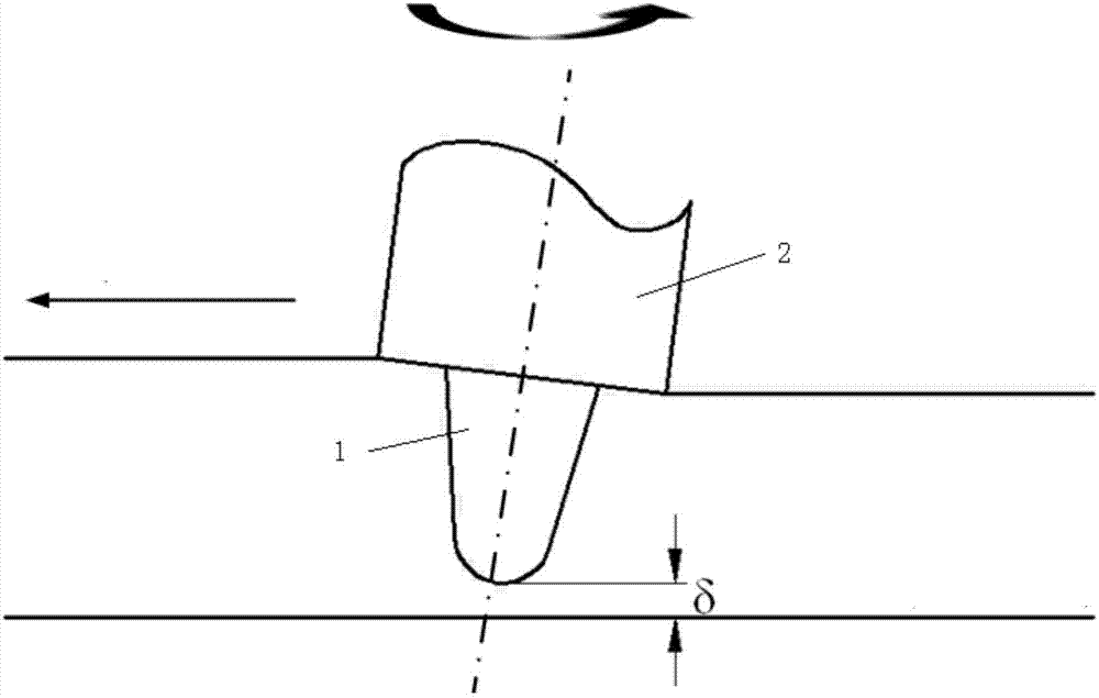 Friction-stir welding spindle constant displacement control method and device