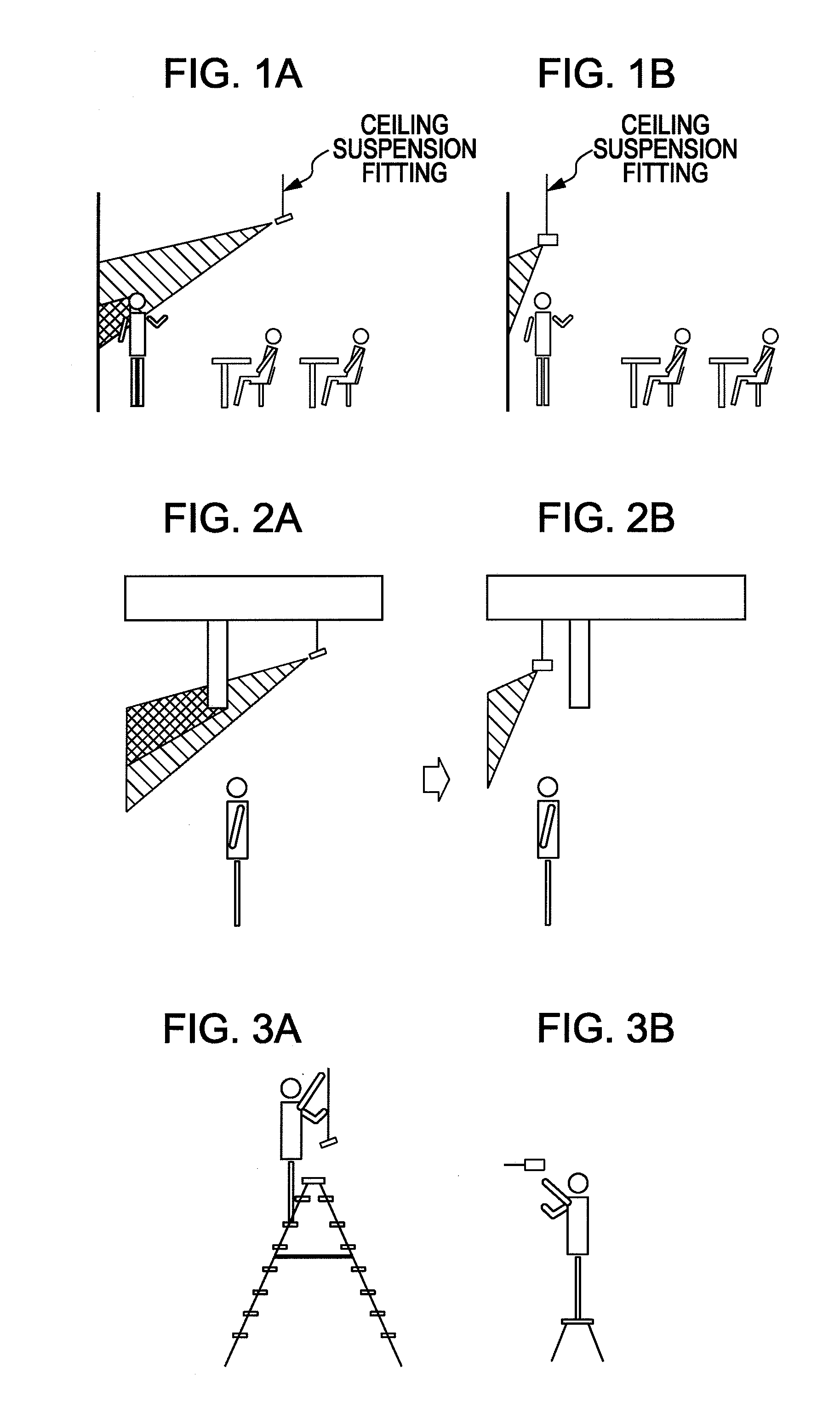 Projection image display device and projection optical system
