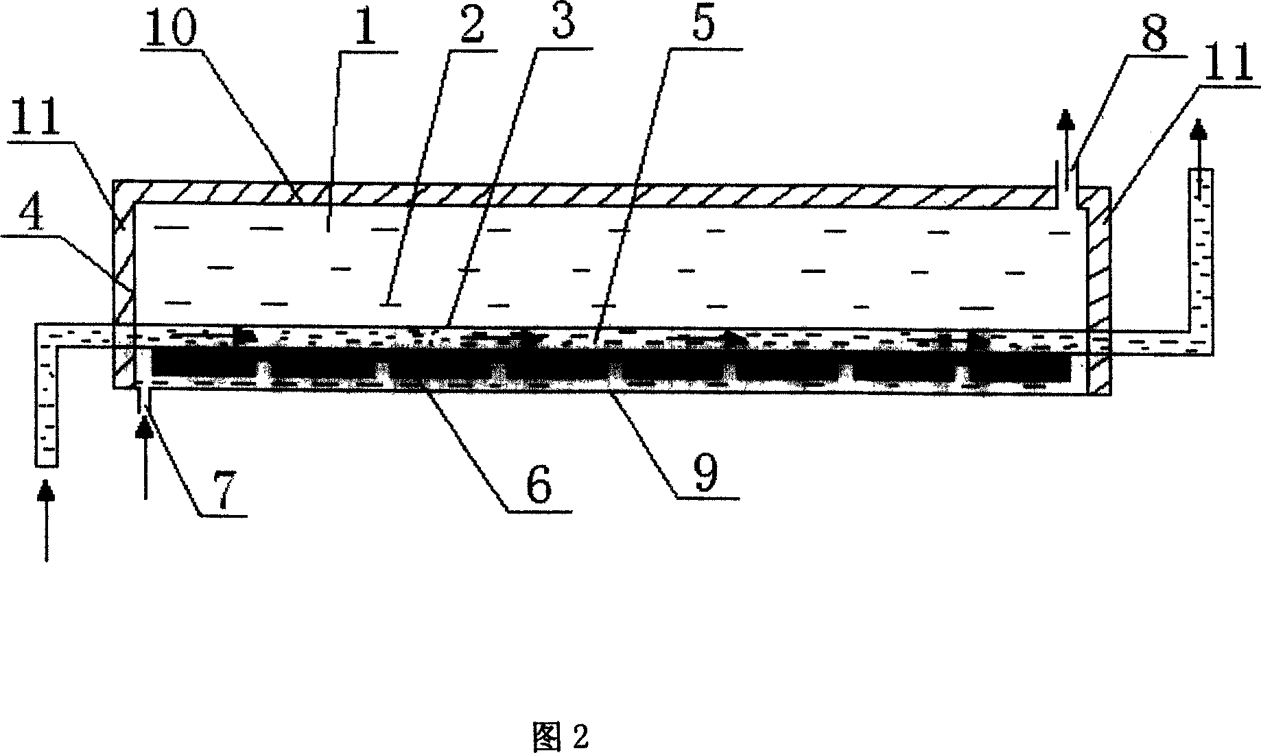 Light focusing type solar energy electrothermal combined using device